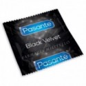 Pasante Black Velvet - Preservativi large neri confezione da 144 pezzi