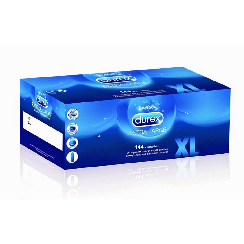 Durex Extra Large - Preservativi xl 144 pezzi