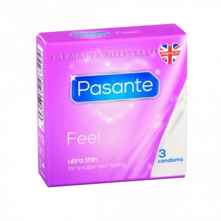 Pasante Sensitive Feel Contatto 3 Pz - Preservativi ultra sottili