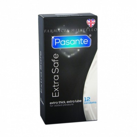 Pasante Extra Safe 12 Pz - Preservativi ultra sicuri