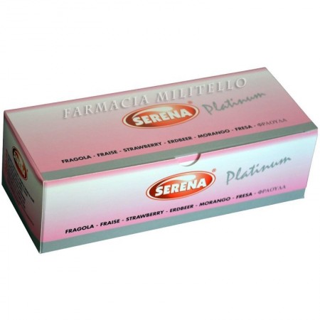 Serena Platinum Fragola - Preservativi al gusto fragola 144 pz