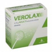 Verolax 6,75gr Adulti - Soluzione Rettale 6 Contenitori Monodose da 9 gr
