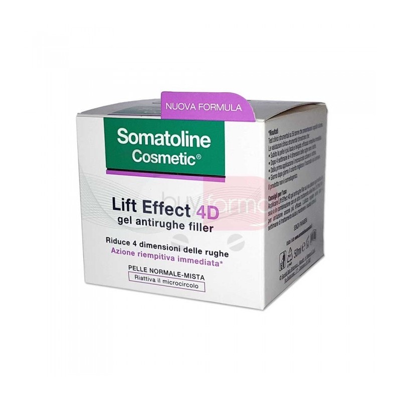Somatoline Lift Effect Plus 4D gel trattamento antirughe filler