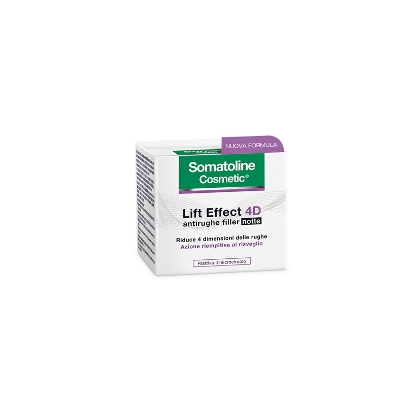 Somatoline Lift Effect Plus 4D antirughe filler notte