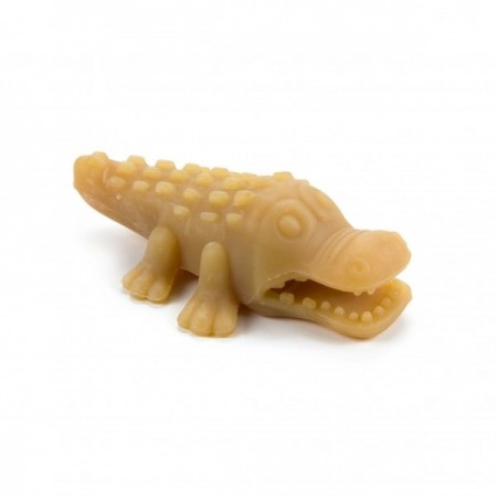 Beeztees coccodrillo galleggiante in gomma naturale giocattolo per cane