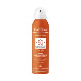 EuPhidra Spray Protezione Solare Invisibile Inodore 50+