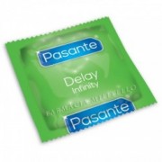 Pasante Infinity Delay - Preservativi ritardanti busta termosigillata da 144 pezzi