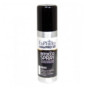 Euphidra colorPRO Ritocco Spray Nero per Ricrescita Capelli